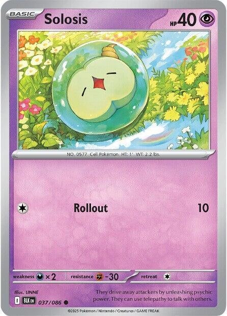 Image for Solosis (037/086) [SV: Black Bolt] - Pokemon