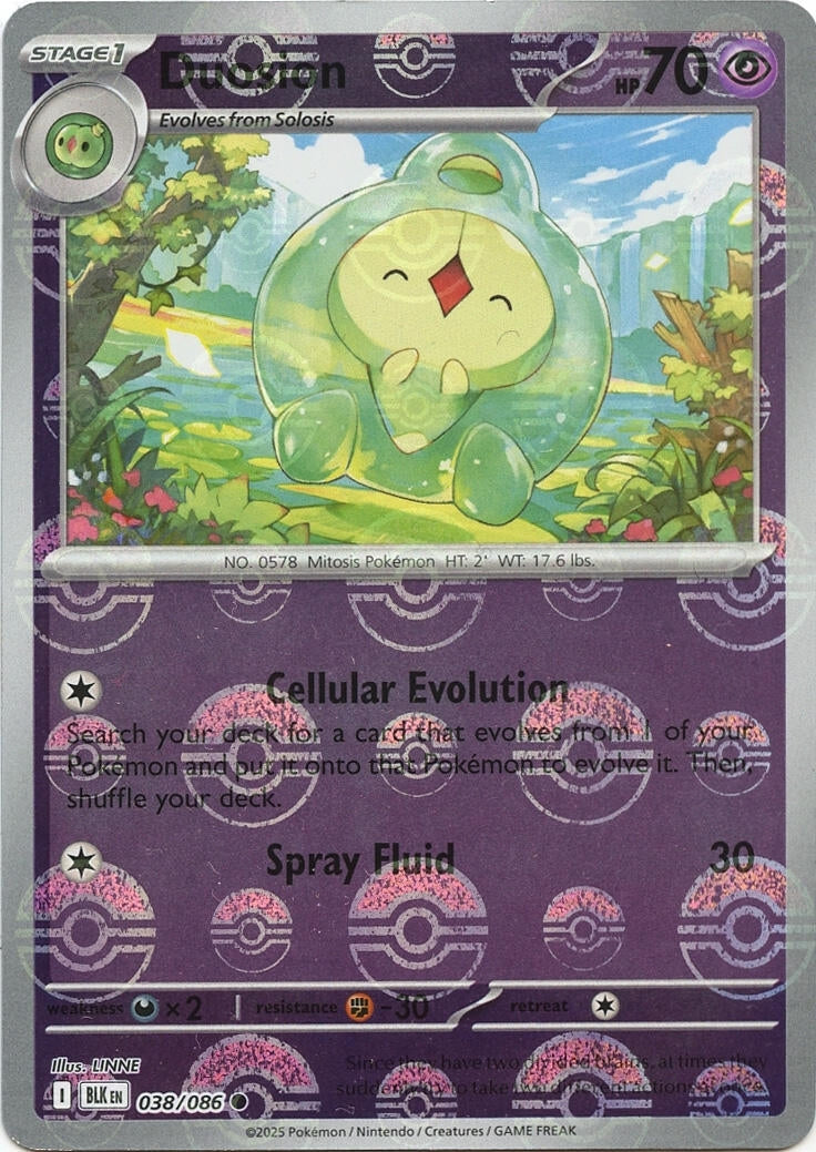 Image for Duosion (Poke Ball Pattern) (038/086) [SV: Black Bolt] - Pokemon