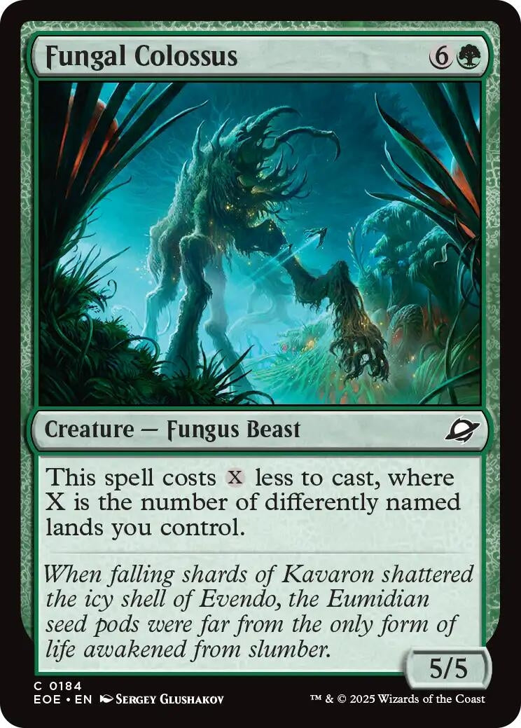 Fungal Colossus (184) (Edge of Eternities)