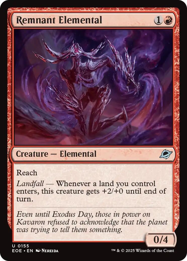 Remnant Elemental (155) (Edge of Eternities)