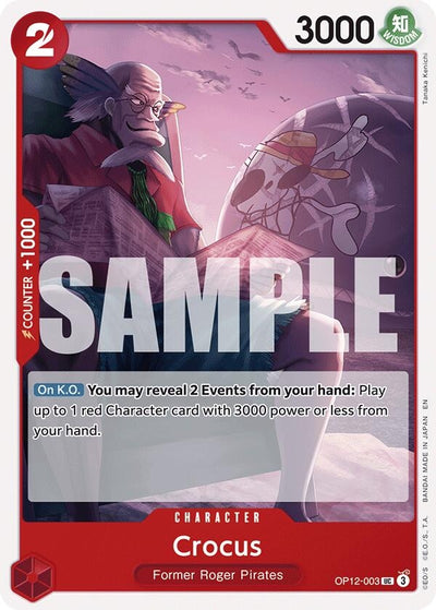 Crocus (OP12-003) (Legacy of the Master)