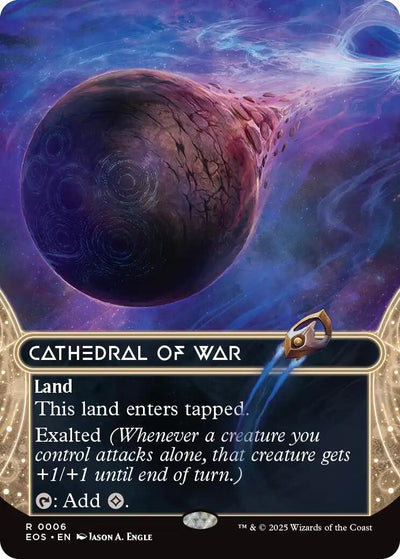Cathedral of War (0006) (Borderless) (6) (Edge of Eternities: Stellar Sights)