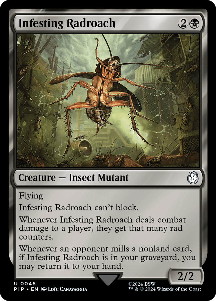 Infesting Radroach (46) (Universes Beyond: Fallout)