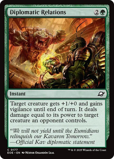 Diplomatic Relations (177) (Edge of Eternities)