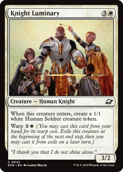 Knight Luminary (23) (Edge of Eternities)