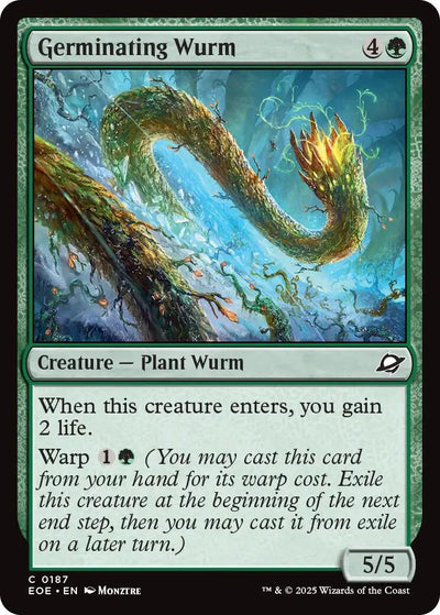 Germinating Wurm (187) (Edge of Eternities)