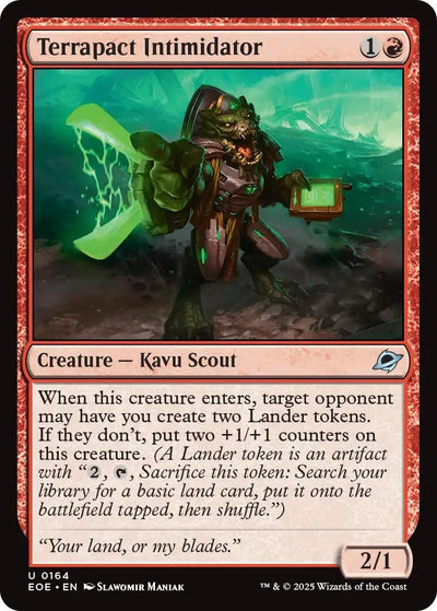 Terrapact Intimidator (164) (Edge of Eternities)