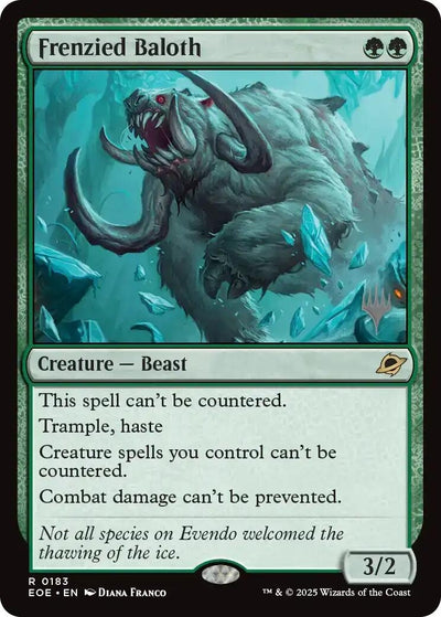 Frenzied Baloth (183) (Promo Pack: Edge of Eternities) (PPEOE)