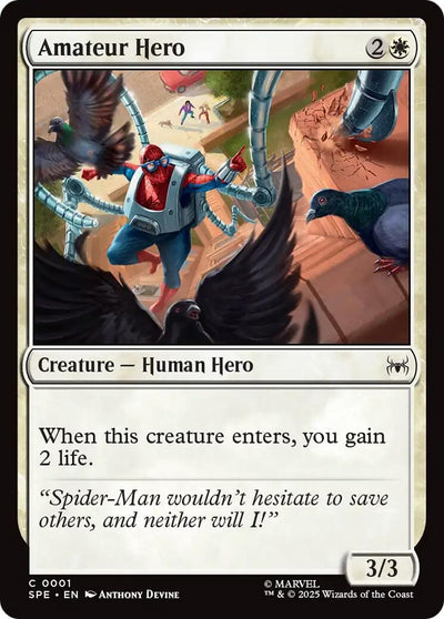 Amateur Hero (1) (Marvel's Spider-Man: Eternal-Legal)