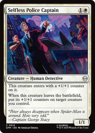 Selfless Police Captain (12) (Marvel's Spider-Man)