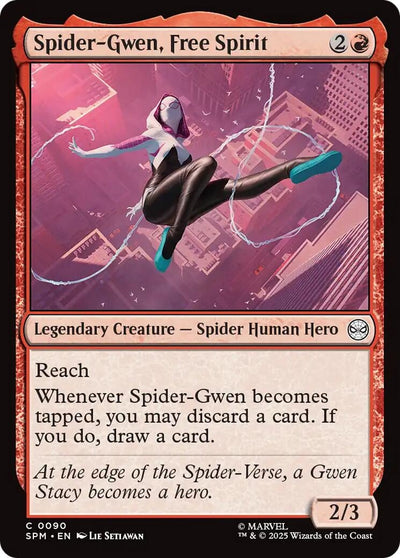 Spider-Gwen, Free Spirit (90) (Marvel's Spider-Man)