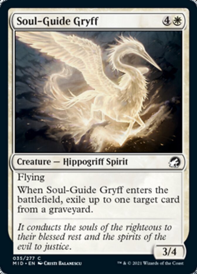 Soul-Guide Gryff (35) (Innistrad: Midnight Hunt)