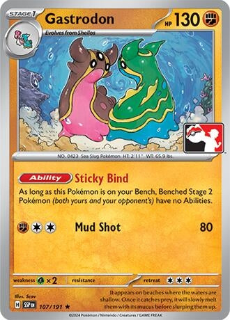 Image for Gastrodon (107/191) [Prize Pack Series Cards] - Pokemon