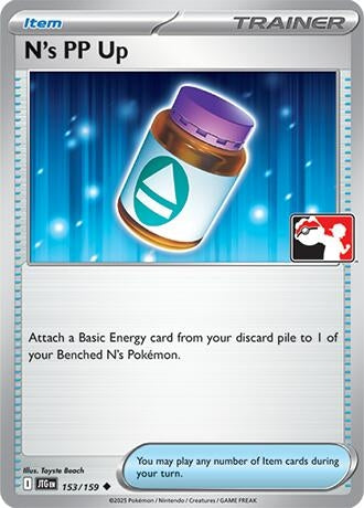 Image for N's PP Up (153/159) [Prize Pack Series Cards] - Pokemon