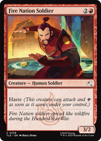 Fire Nation Soldier (0238) (238) (Avatar: The Last Airbender: Eternal-Legal)