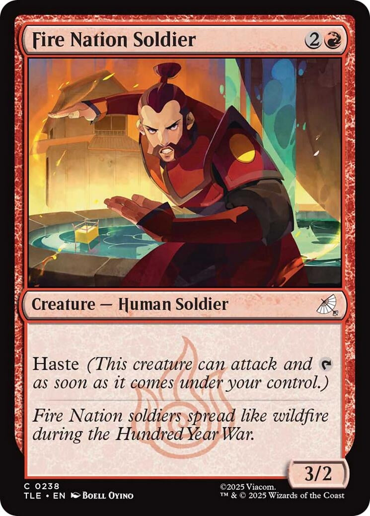 Fire Nation Soldier (0238) (238) (Avatar: The Last Airbender: Eternal-Legal)
