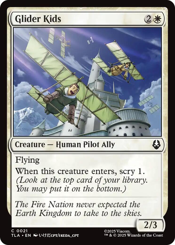 Glided Kids [Avatar: The Last Airbender]