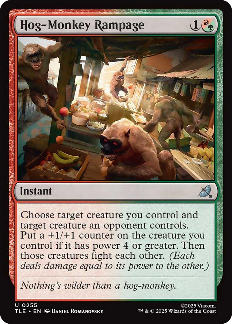 Hog-Monkey Rampage (255) (Avatar: The Last Airbender: Eternal-Legal)