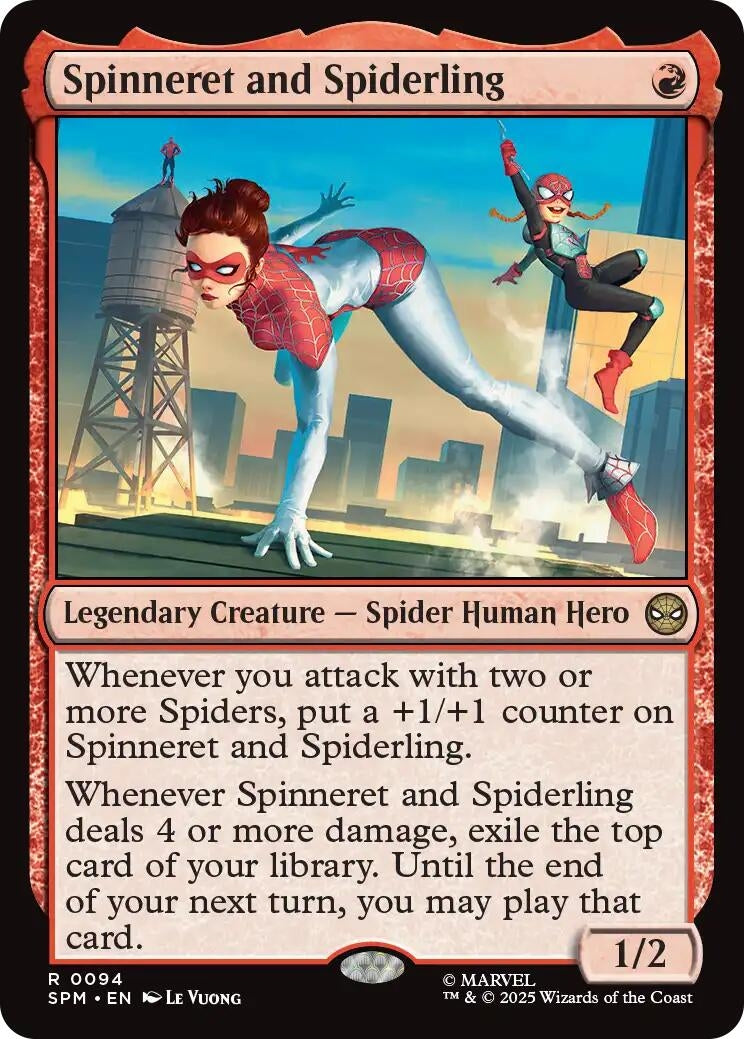 Spinneret and Spiderling (94) (Marvel's Spider-Man)