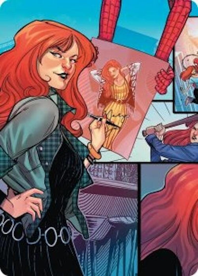 Mary Jane Watson Art Card (50) (Marvel's Spider-Man)