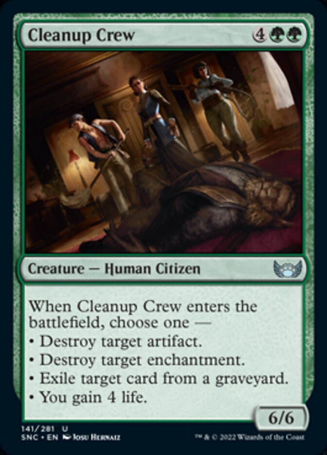 Cleanup Crew (141) [Streets of New Capenna]