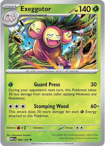 Exeggutor (005/132) [Mega Evolutions: Base Set]