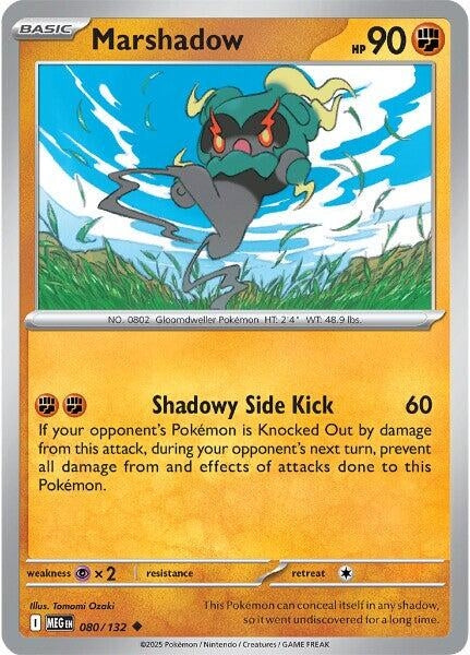 Image for Marshadow (080/132) [ME01: Mega Evolution] - Pokemon