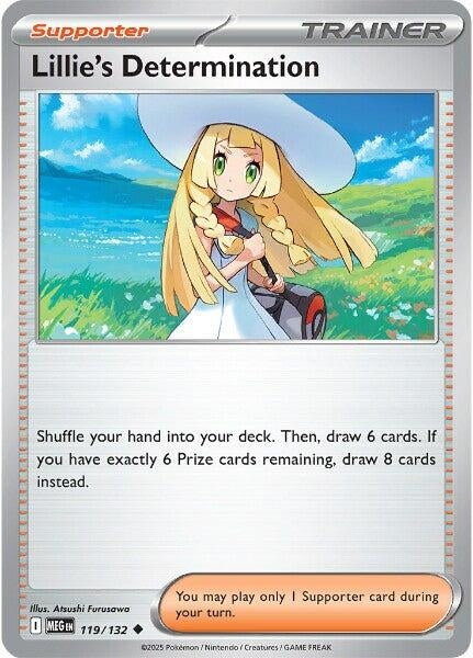 Image for Lillie's Determination (119/132) [ME01: Mega Evolution] - Pokemon