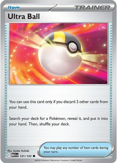 Ultra Ball (131/132) [Mega Evolutions: Base Set]