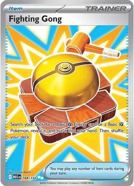 Image for Fighting Gong (168/132) [ME01: Mega Evolution] - Pokemon