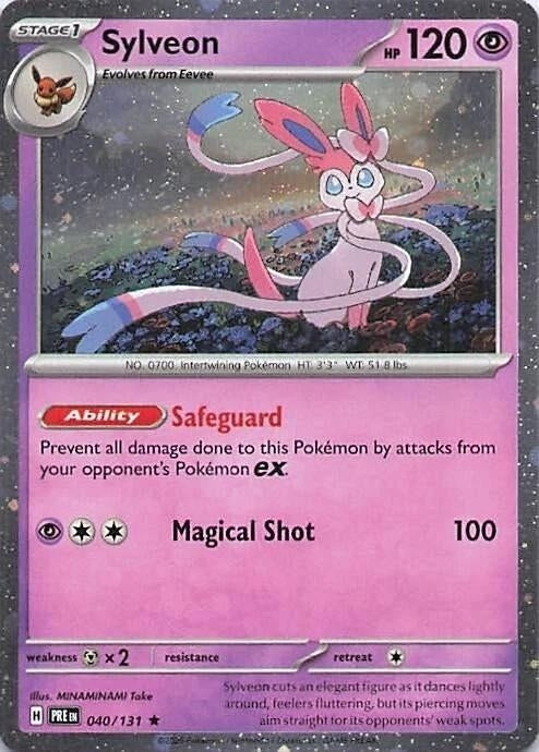 Image for Sylveon - 040/131 (Cosmos Holo) (040/131) [Miscellaneous Cards & Products] - Pokemon
