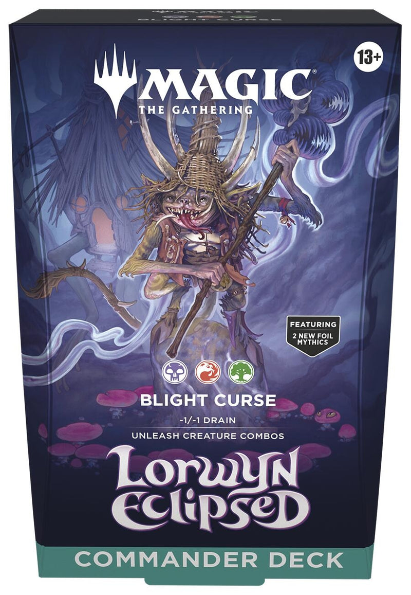 Image for Lorwyn Eclipsed Commander Deck - Blight Curse - Magic: The Gathering
