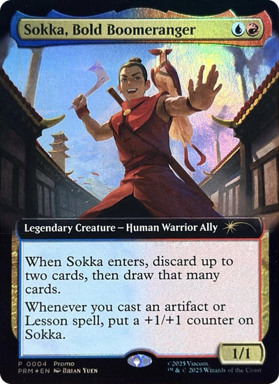 Sokka, Bold Boomeranger (Extended Art) (4) (Media Promos) (MEDIA)