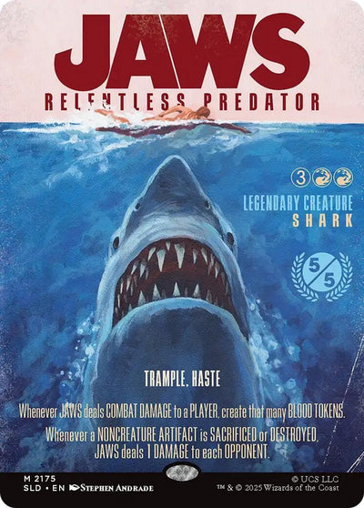 Jaws, Relentless Predator (2175) (Secret Lair Drop Series)