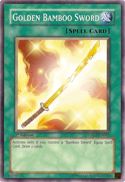 Golden Bamboo Sword (LODT-EN062) (Light of Destruction)