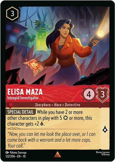 Elisa Maza - Intrepid Investigator (122/204) (Whispers in the Well)