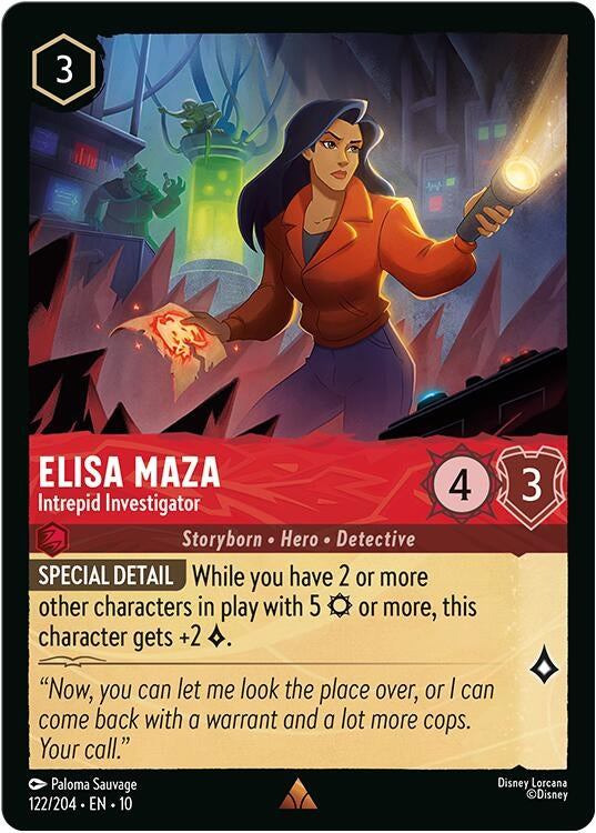 Elisa Maza - Intrepid Investigator (122/204) (Whispers in the Well)