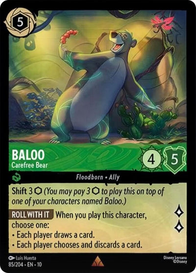 Baloo - Carefree Bear (85/204) (Whispers in the Well)