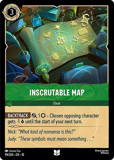Inscrutable Map (99/204) (Whispers in the Well)
