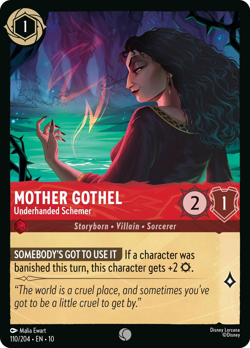 Mother Gothel - Underhanded Schemer (110/204) (Whispers in the Well)