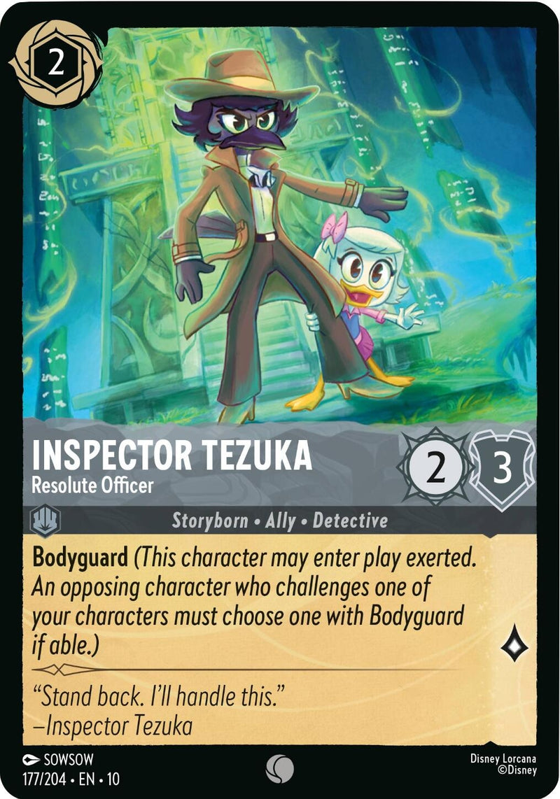 Inspector Tezuka - Resolute Officer (177/204) (Whispers in the Well)