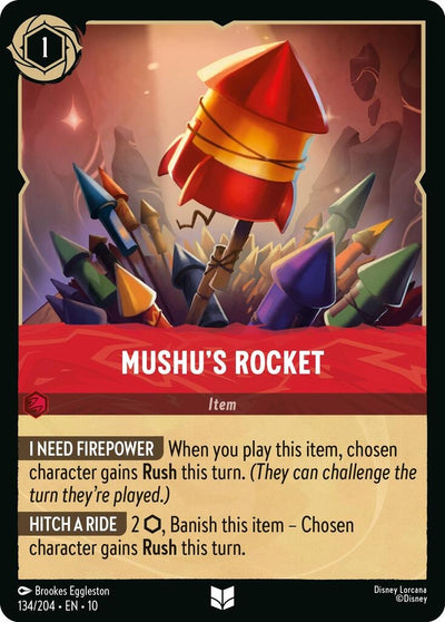 Mushu's Rocket (134/204) (Whispers in the Well)