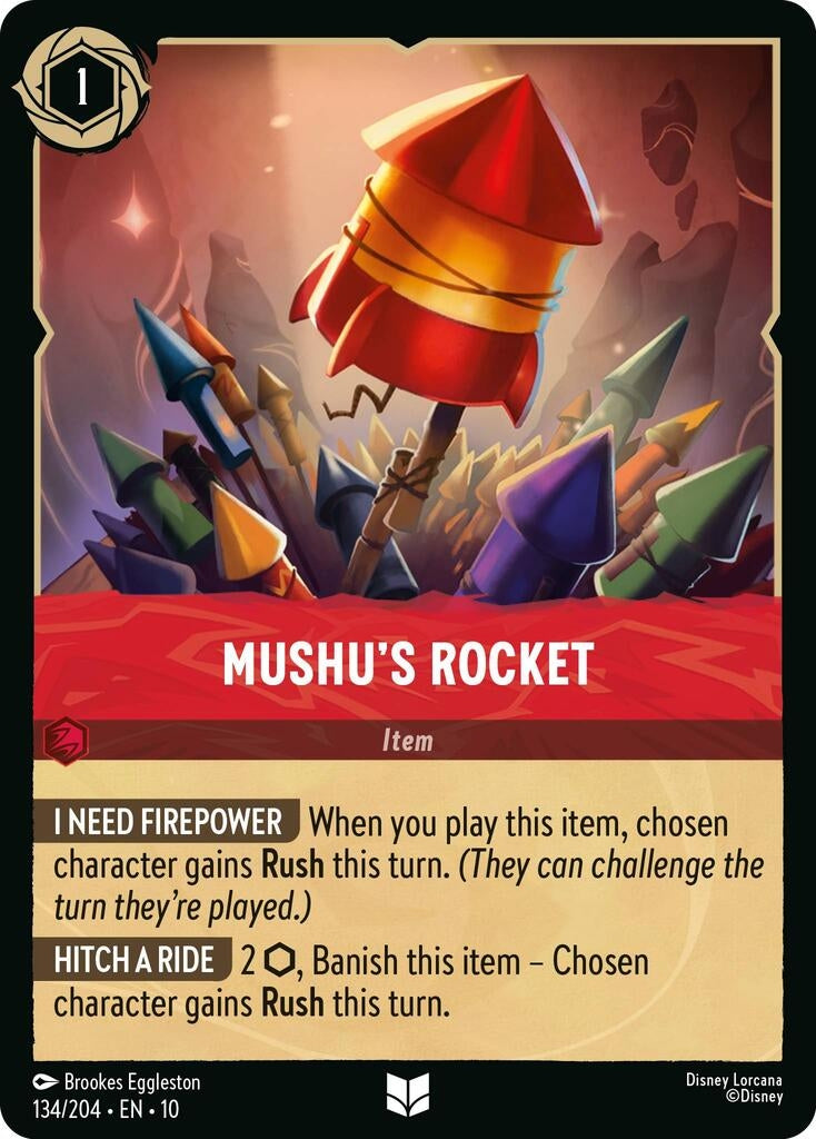 Mushu's Rocket (134/204) (Whispers in the Well)
