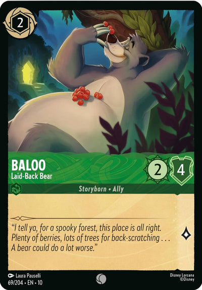 Baloo - Laid-Back Bear (69/204) (Whispers in the Well)