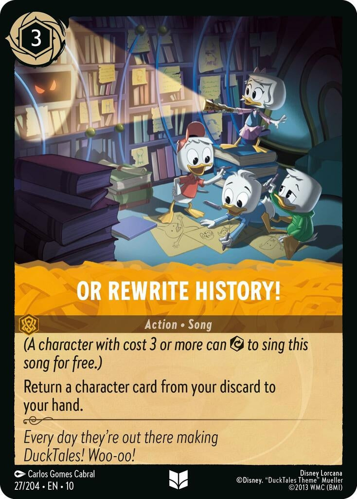 Or Rewrite History! (27/204) (Whispers in the Well)