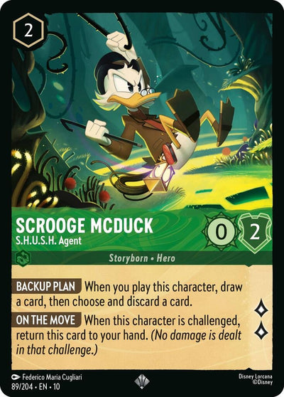Scrooge McDuck - S.H.U.S.H. Agent (89/204) (Whispers in the Well)