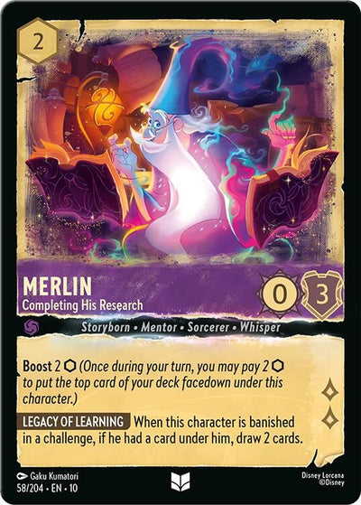 Merlin - Completing His Research (58/204) (Whispers in the Well)