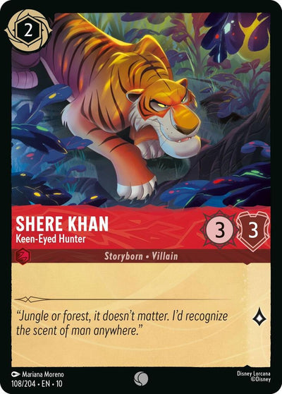 Shere Khan - Keen-Eyed Hunter (108/204) (Whispers in the Well)