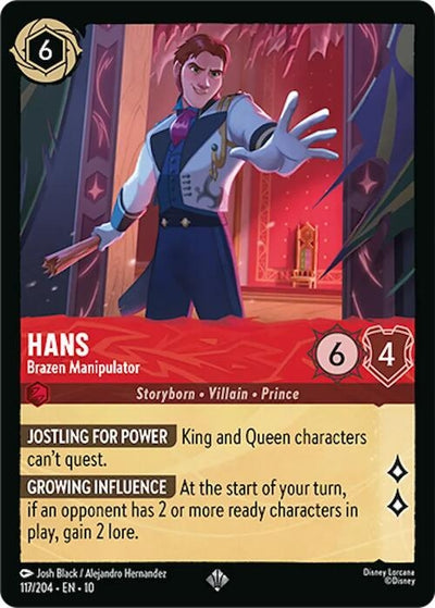 Hans - Brazen Manipulator (117/204) (Whispers in the Well)
