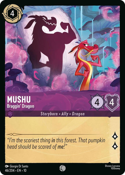 Mushu - Braggin' Dragon (46/204) (Whispers in the Well)